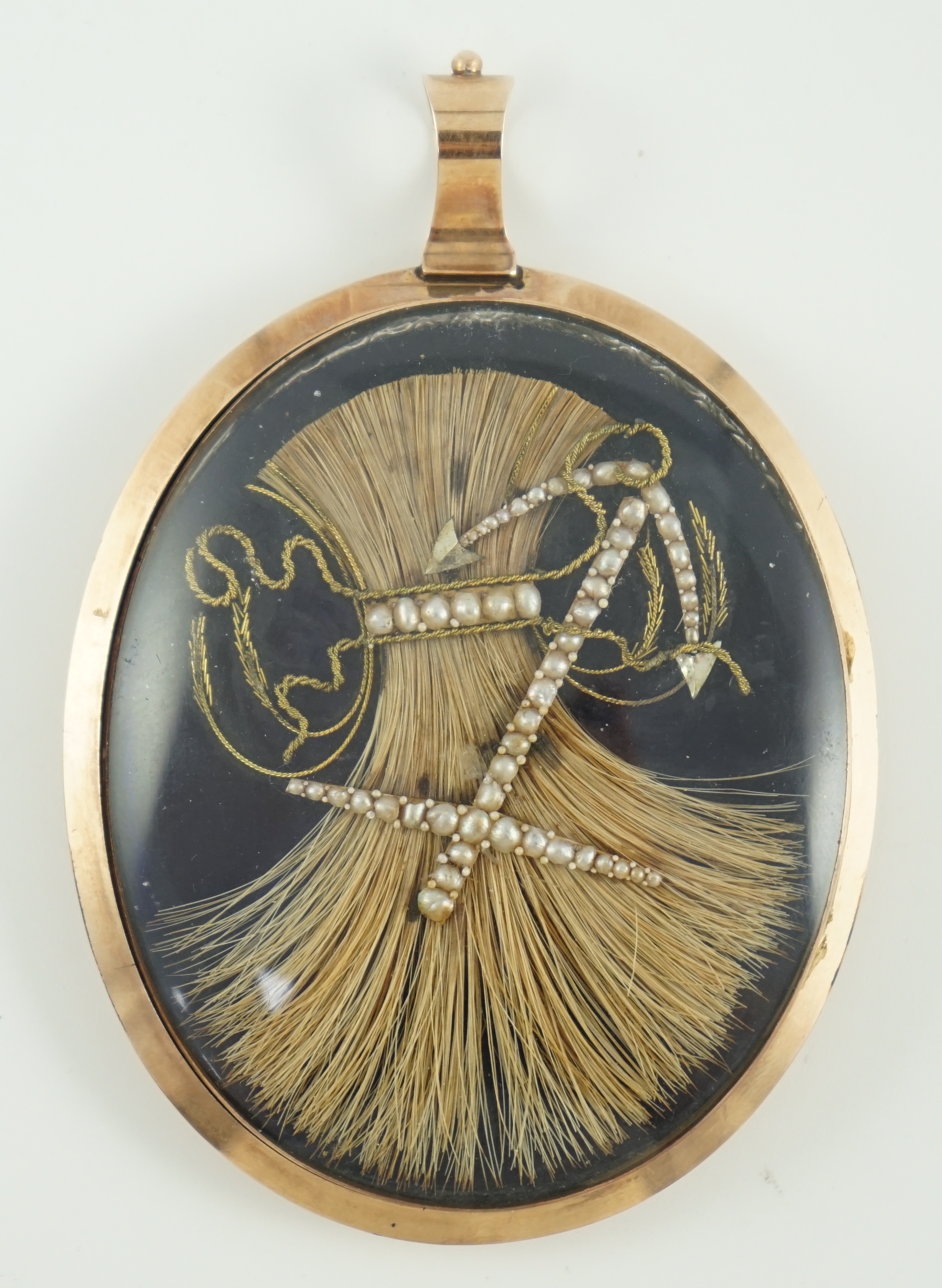 Attributed to George Engleheart (1750-1829), Portrait miniature of a gentleman, watercolour on ivory, 6 x 5cm. CITES Submission reference UHX15PXN